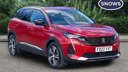 Used Peugeot 3008 Allure Premium 131 HP (96 kW) 2022 Red SUV