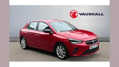 Used Vauxhall Corsa Design Edition 75 HP (55 kW) 2023 Red Hatchback