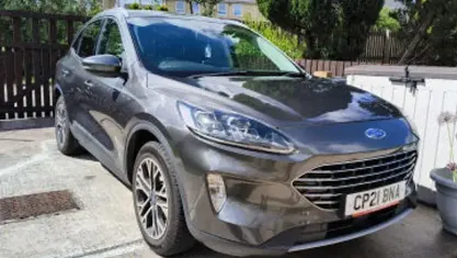 Used Ford Kuga Titanium 120 HP (88 kW) 2021 Grey SUV
