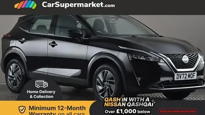Black Used 2022 Nissan Qashqai Acenta Premium SUV | £13,997 (Good price)