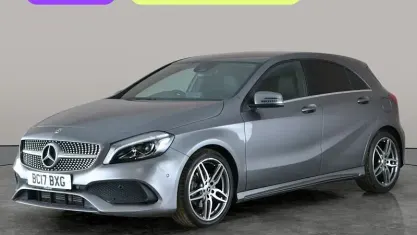 Used Mercedes A180 AMG Line Premium 122 HP (89 kW) 2017 Grey Hatchback