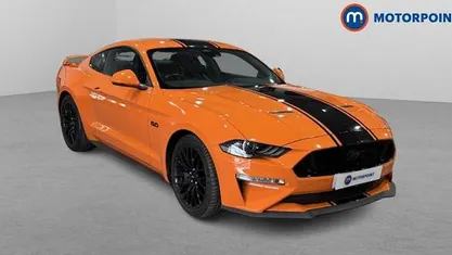 Used Ford Mustang GT 450 HP (330 kW) 2021 Orange Coupe
