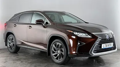 Brown Used 2018 Lexus RX450h SUV | £25,850 (Fair price)