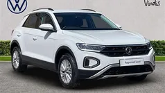 White Used 2022 VW T-Roc Life SUV | £22,995 (Fair price)
