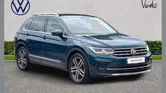 Blue Used 2021 VW Tiguan Elegance SUV | £20,325 (Fair price)