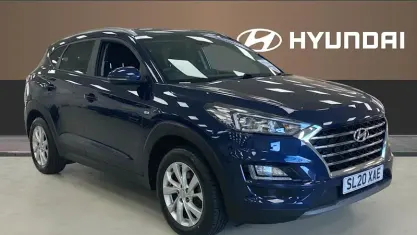 Używany Hyundai Tucson SE 116 KM (85 kW) 2020 Niebieski SUV
