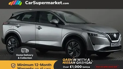 Silver Used 2022 Nissan Qashqai Acenta Premium SUV | £14,097 (Good price)