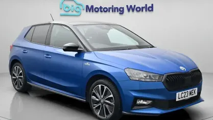 Used Skoda Fabia Monte Carlo 150 HP (110 kW) 2023 Blue Hatchback
