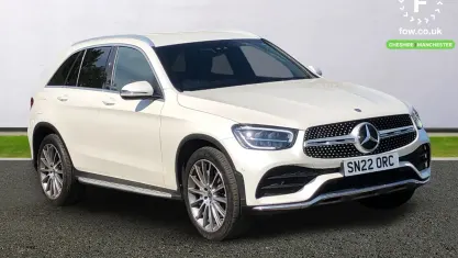 Used Mercedes GLC300 AMG line 245 HP (180 kW) 2022 White SUV