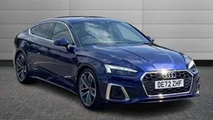 Blue Used 2022 Audi A5 Sportback S-Line Hatchback | £29,160 (Fair price)