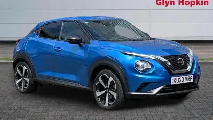 Used Nissan Juke Tekna 117 HP (86 kW) 2020 Blue SUV