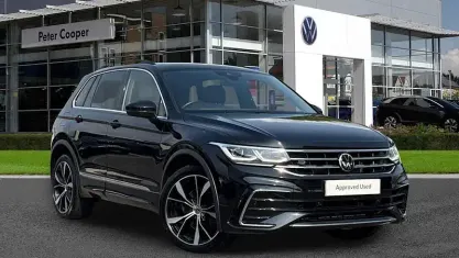 Used VW Tiguan R-line 245 HP (180 kW) 2023 Black SUV