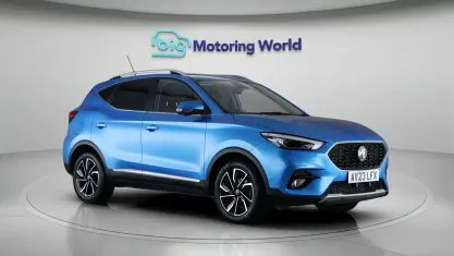 Used MG ZS Exclusive 111 HP (81 kW) 2023 Blue SUV