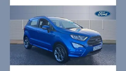 Blue Used 2022 Ford Ecosport ST-Line SUV | £10,746 (Fair price)