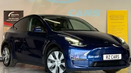 Used Tesla Model Y Long Range AWD 378 kW (514 HP) 2022 Blue SUV