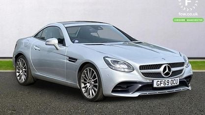 Używany Mercedes SLC300 AMG line 245 KM (180 kW) 2019 Srebrny Kabriolet
