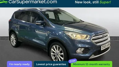 Used Ford Kuga Titanium 150 HP (110 kW) 2019 Blue SUV