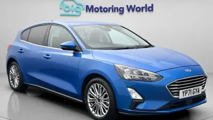 Used Ford Focus Titanium X 155 HP (114 kW) 2021 Blue Hatchback