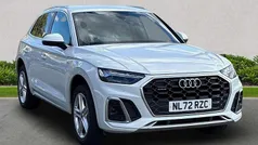 White Used 2022 Audi Q5 S-Line SUV | £30,260 (Fair price)