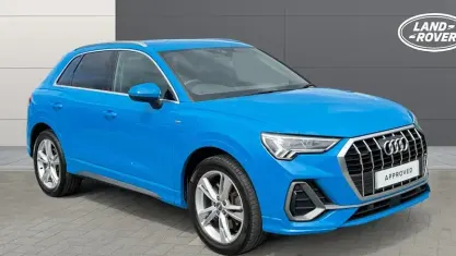 Used Audi Q3 S-Line 230 HP (169 kW) 2019 Blue SUV