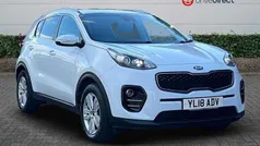 White Used 2017 Kia Sportage 2 SUV | £14,616 (Fair price)
