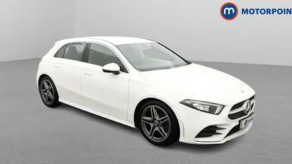 Used Mercedes A180 Executive 136 HP (100 kW) 2019 White Hatchback