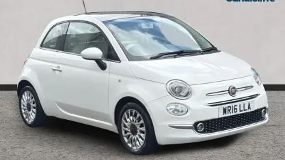 Used Fiat 500 Lounge 69 HP (50 kW) 2020 White Hatchback
