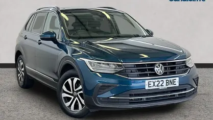 Used VW Tiguan Active 150 HP (110 kW) 2021 Blue SUV