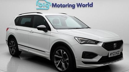Używany Seat Tarraco FR Sport 150 KM (110 kW) 2022 Biały SUV