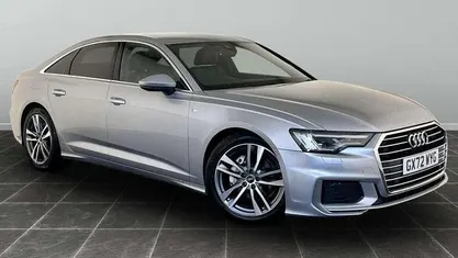 Silver Used 2022 Audi A6 S-Line Sedan | £22,395 (Good price)