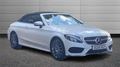 White Used 2018 Mercedes C200 AMG Line Premium Plus Cabriolet | £19,995 (Fair price)