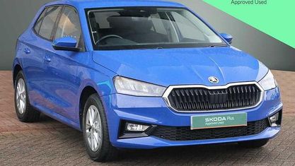 Używany Skoda Fabia Comfort 95 KM (69 kW) 2023 Niebieski Hatchback