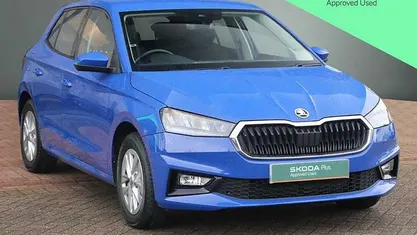 Used Skoda Fabia Comfort 95 HP (69 kW) 2023 Energy blue Hatchback