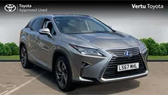 Silver Used 2017 Lexus RX450h SUV | £23,735 (A bit pricey)