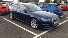 Blue Used 2017 Audi A4 S-Line Estate | £14,800 (Fair price)