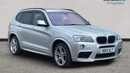 Second-hand BMW X3 M Sport 184 CP (135 kW) 2013 Argintiu SUV