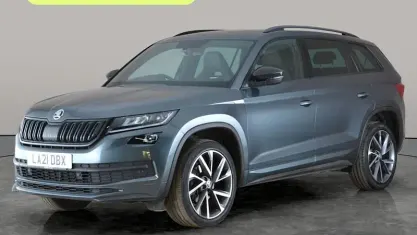 Used Skoda Kodiaq SportLine 150 HP (110 kW) 2021 Grey SUV