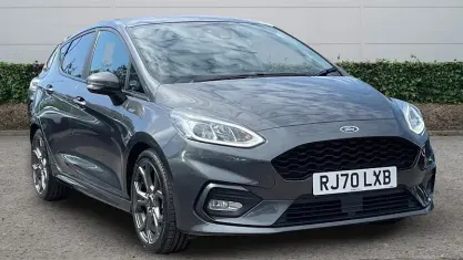 Begagnad Ford Fiesta ST-Line 95 HK (69 kW) 2021 Grå Halvkombi