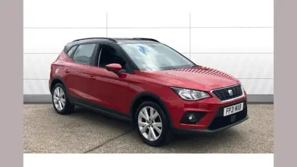 Used Seat Arona SE Technology 95 HP (69 kW) 2021 Red SUV