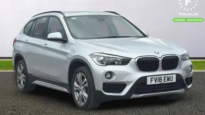 Used BMW X1 Sport Line 190 HP (139 kW) 2018 Silver SUV