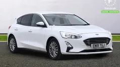 White Used 2019 Ford Focus Titanium Hatchback | £10,699 (Fair price)