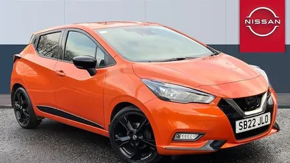 Used Nissan Micra 92 HP (67 kW) 2022 Orange Hatchback