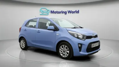Used Kia Picanto 84 HP (61 kW) 2020 Blue Hatchback