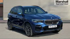 Blue Used 2022 BMW X5 M Sport SUV | £40,138 (Fair price)