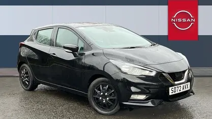 Used Nissan Micra Acenta 92 HP (67 kW) 2022 Black Hatchback
