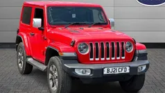 Red Used 2021 Jeep Wrangler Overland SUV | £39,995 (Fair price)