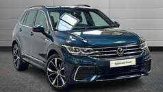 Blue Used 2022 VW Tiguan R-line SUV | £27,095 (Fair price)