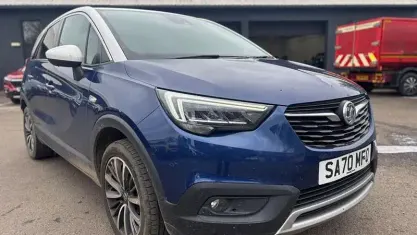 Second-hand Vauxhall Crossland X Elite 131 CP (96 kW) 2020 Albastru SUV
