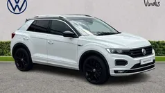 White Used 2019 VW T-Roc R-line SUV | £21,600 (Fair price)