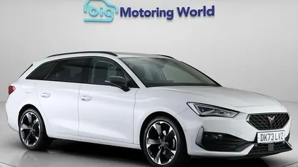 Used Cupra Leon 150 HP (110 kW) 2024 White Estate